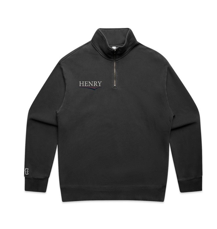 Faded Half Zip